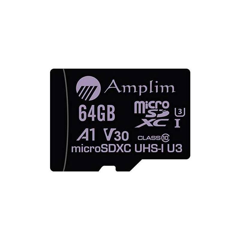 AMPLIM - Pack 2 tarjetas MicroSDXC UHS-I U3 Amplim 64GB