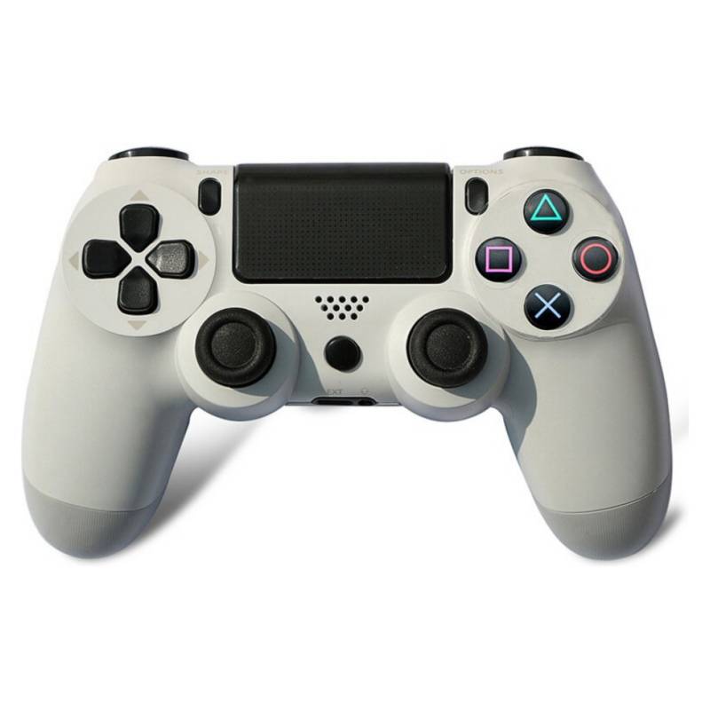 GATON - Control para PS4 y PC alámbrico blanco