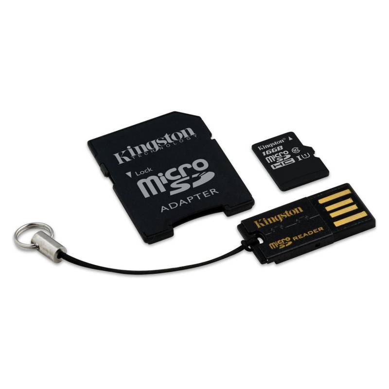 Kingston - Tarjeta Micro Sd Mobility Kit 16Gb Clase 10