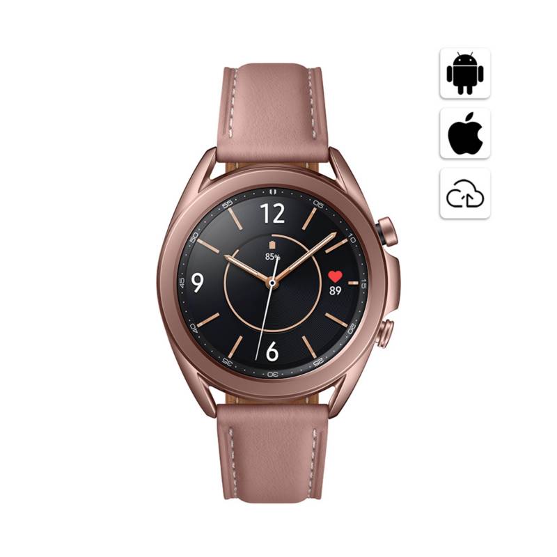 SAMSUNG - Galaxy Watch3 41mm Mystic Bronze