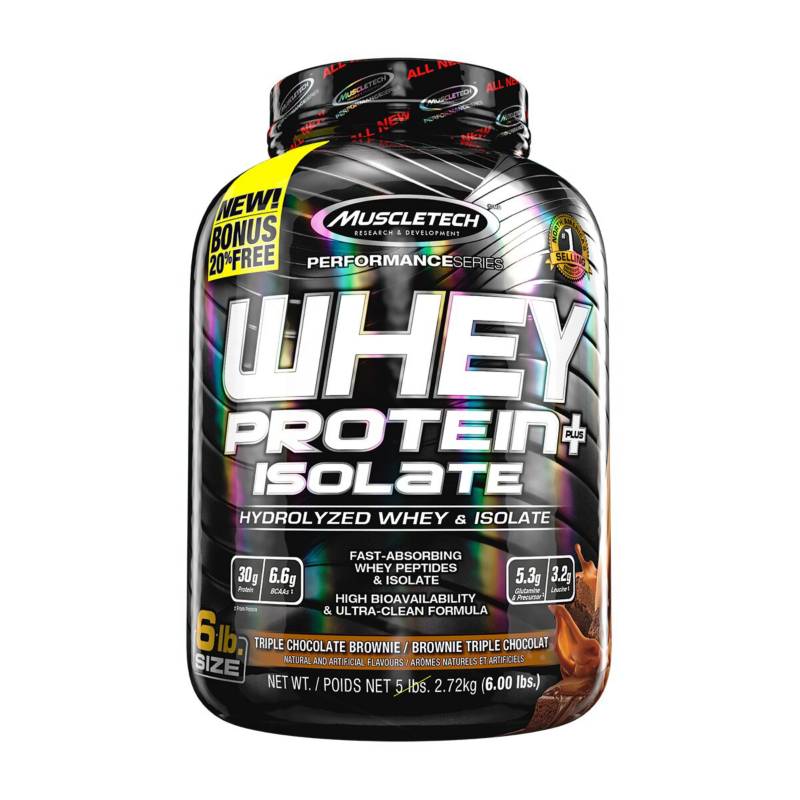 MUSCLETECH - Whey Proteína Isolate 6L Choc Brownie