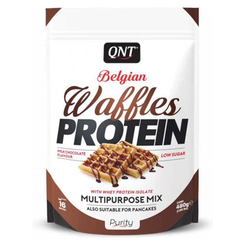 QNT - Proteína Whey Mezcla para Waffles y Panqueques