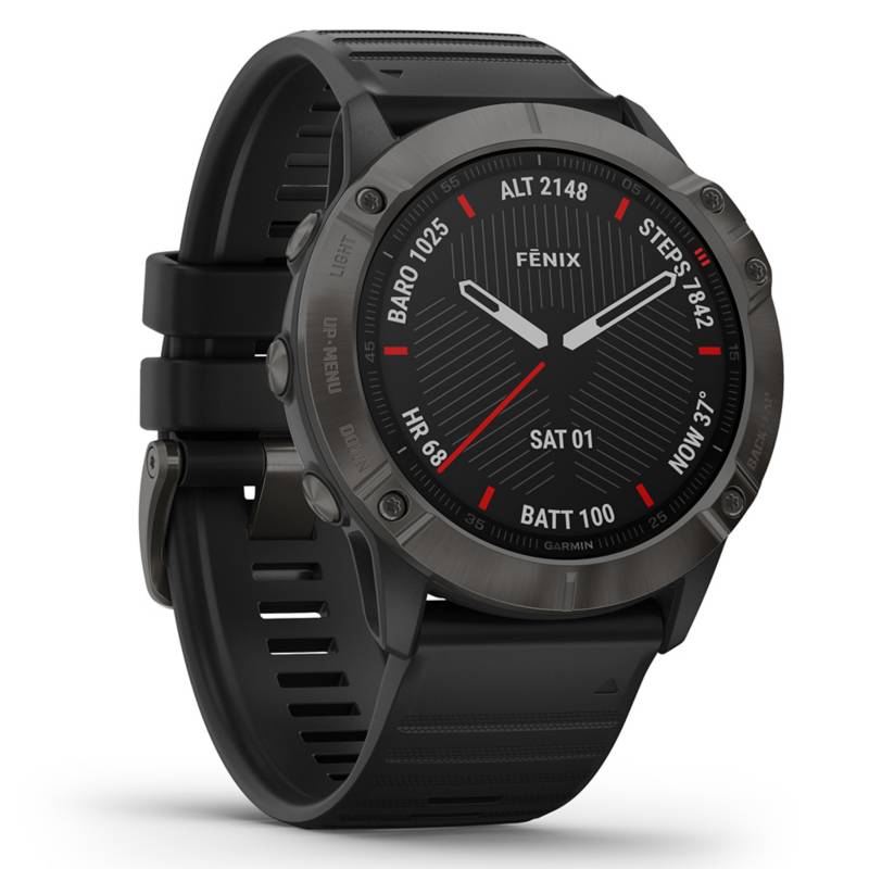 GARMIN - Smartwatch Garmin Fenix 6X Zafiro Negro