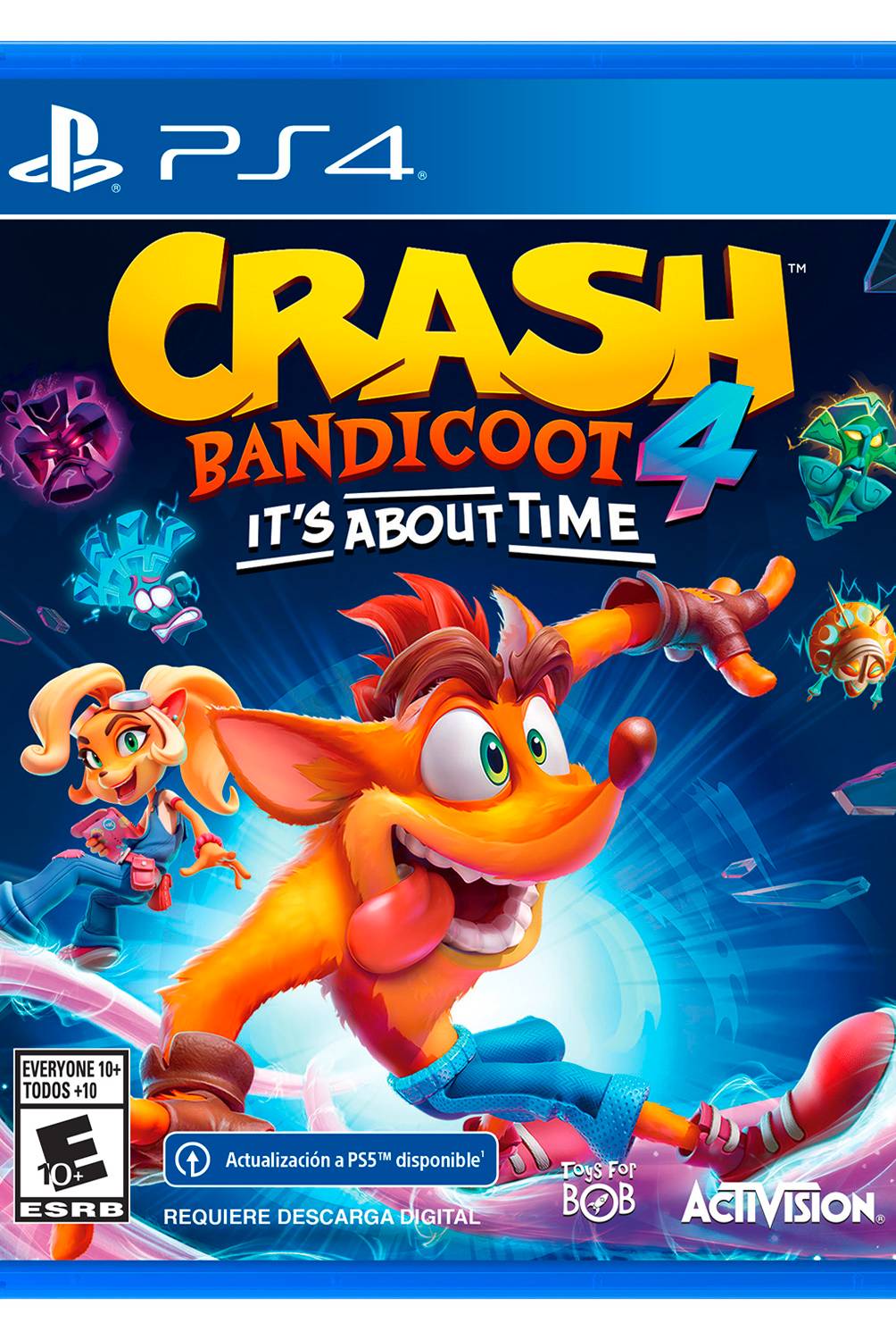 Activision - Videojuego Crash Bandicoot4 Its About Time PS4