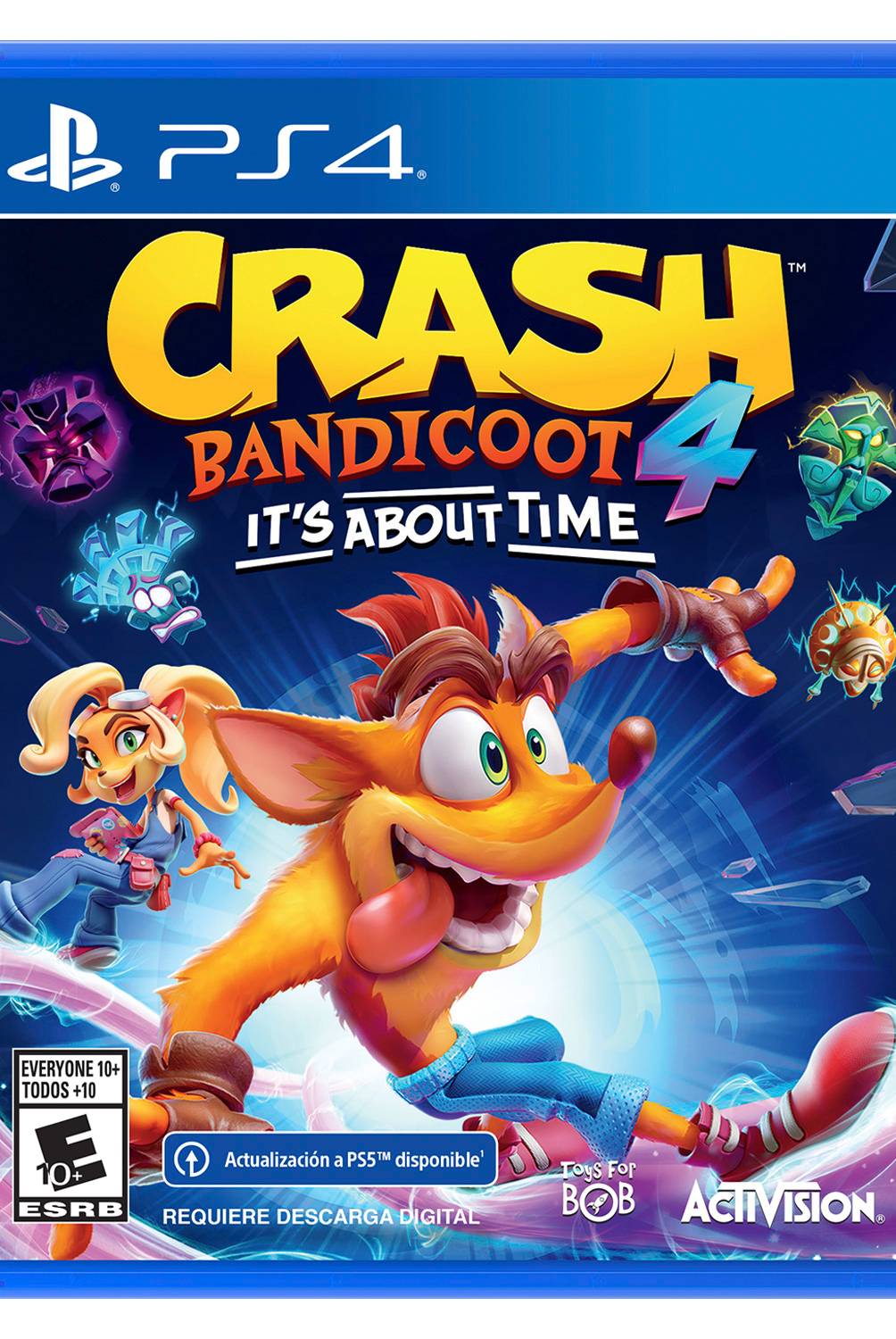 Activision - Videojuego Crash Bandicoot4 Its About Time PS4