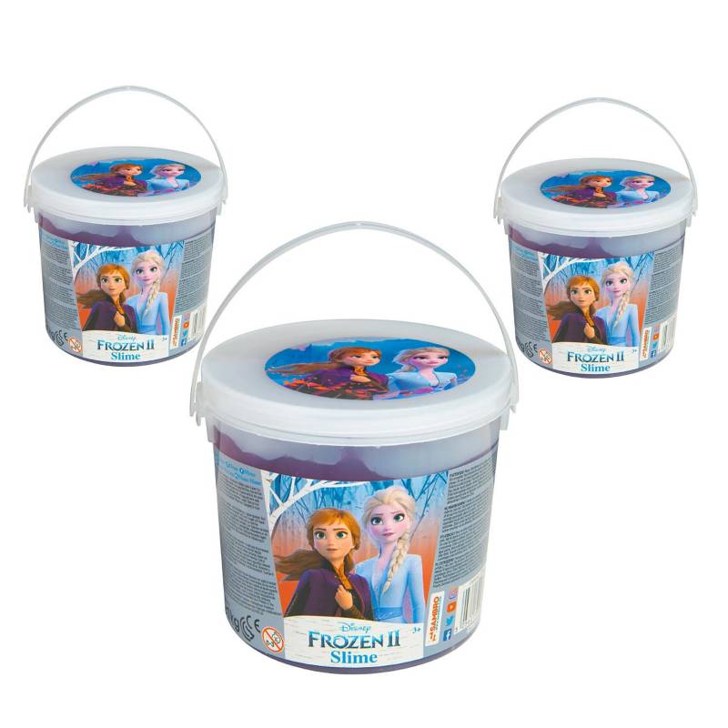 FROZEN - Pack 3 Potes Slime 1Kg Frozen