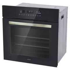 GRONER - Horno Eléctrico Empotrable Touch Black 59L