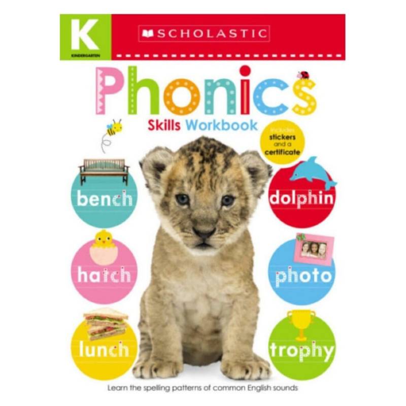  - Kindergarten Skills Workbook: Phonics