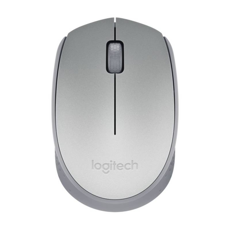 Logitech - Mouse M170 Silver