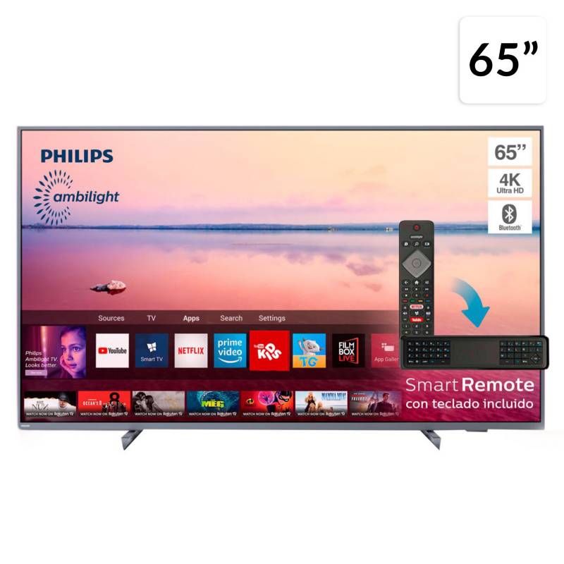 Philips - LED 65 PHILIPS Smart TV 4K Ambilight 65PUD6794/43