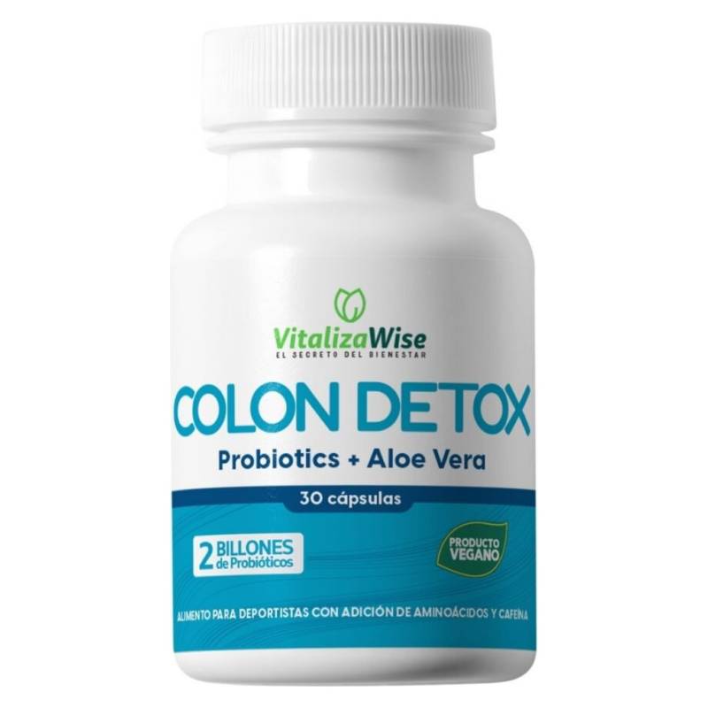 VITALIZAWISE - Colon Detox - Probióticos X 30Caps Vitalizawise