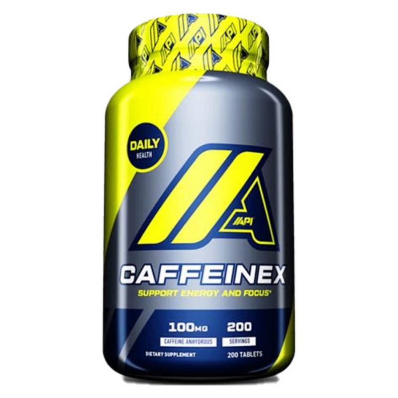 API - Energizante Caffeinex 200 Tabletas Api