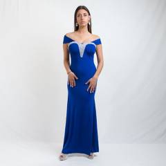 AZDEGIN - Vestido Maxi Mujer