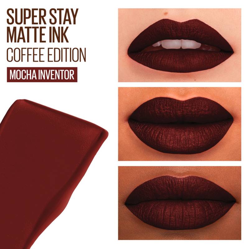 Maybelline Labial Superstay Matte Ink Coffee 275 Mocha Inventor Falabella Com