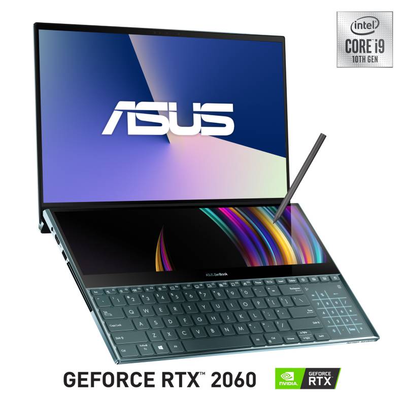 ASUS - Notebook Zenbook Pro Duo UX581LV Intel Core i9 32GB RAM 1TB SSD NVIDIA GeForce RTX 2060 15.6"