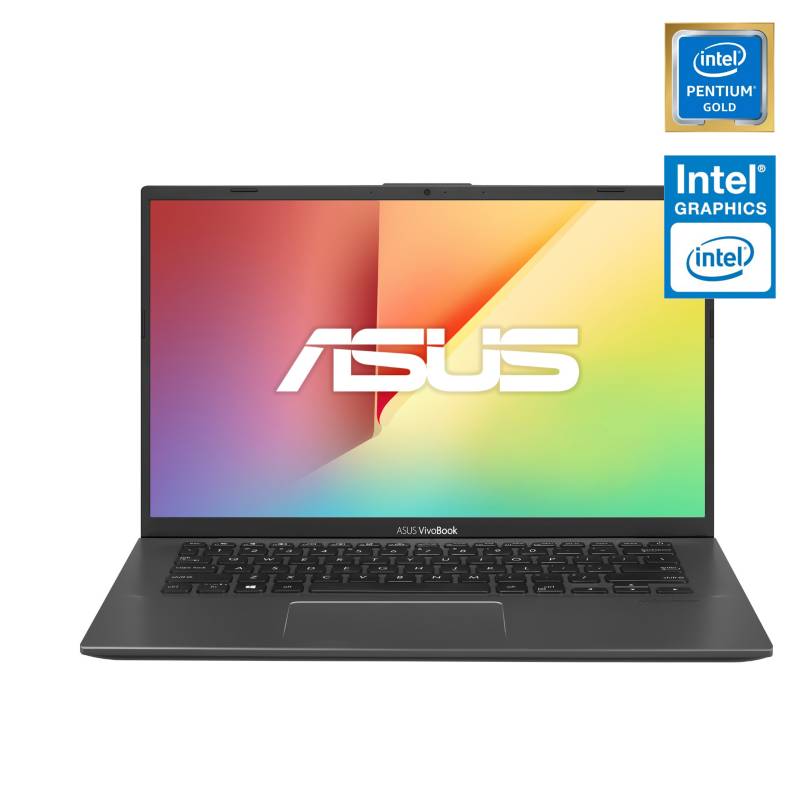 ASUS - Notebook VivoBook X412FA Intel Pentium Gold 4GB RAM 128GB SSD 14"