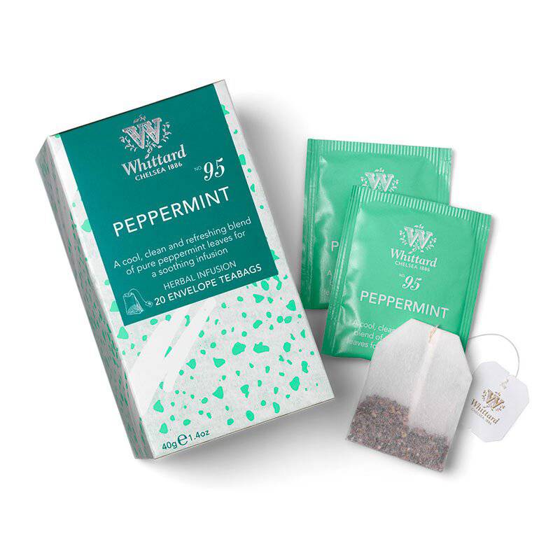 WHITTARD - Infusión herbal Peppermint Whittard caja 20 bolsit