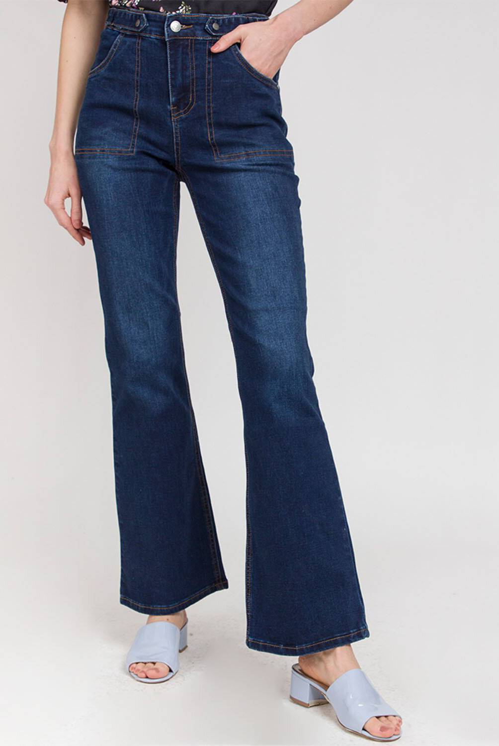 IO - Jeans De Algodón Mujer