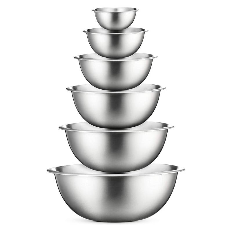 Set 5 Bowls De Cocina Acero Inoxidable Con Tapa - $ 23.990