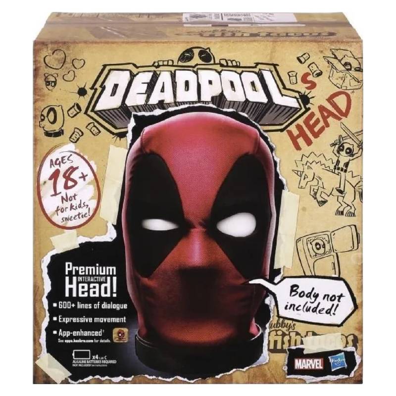 Hasbro - Marvel Legends Deadpool Cabeza Interactiva