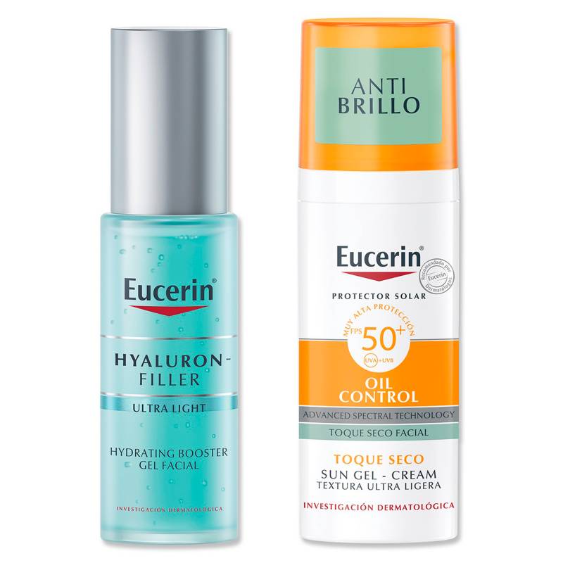 EUCERIN - Set Sun Face Oil Control 50 ml + Hf Hydrating Booster 30 ml