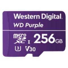 WESTERN DIGITAL - Tarjeta Micro SD  256 GB videovigilancia