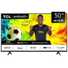 TCL - LED 50" TCL-50P615 4K Ultra HD Smart TV