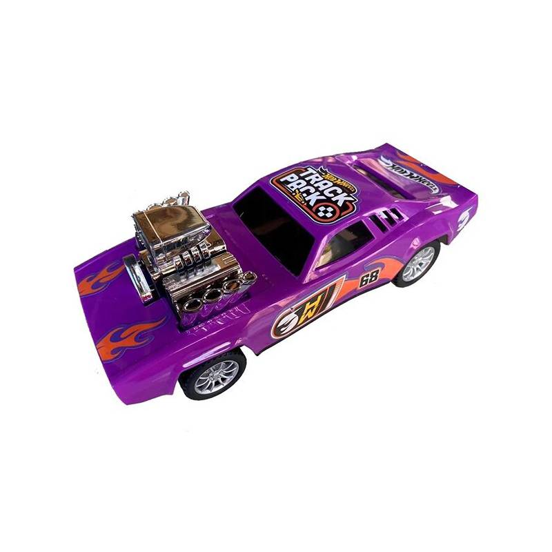 Hotwheels Auto Carrera Purple Hot Wheels A Friccion 22cm 8822