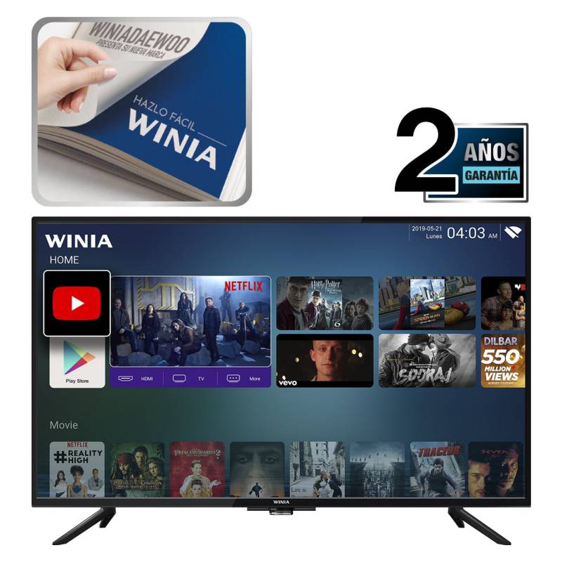 WINIA - LED 32" L32V750BAS HD Smart TV