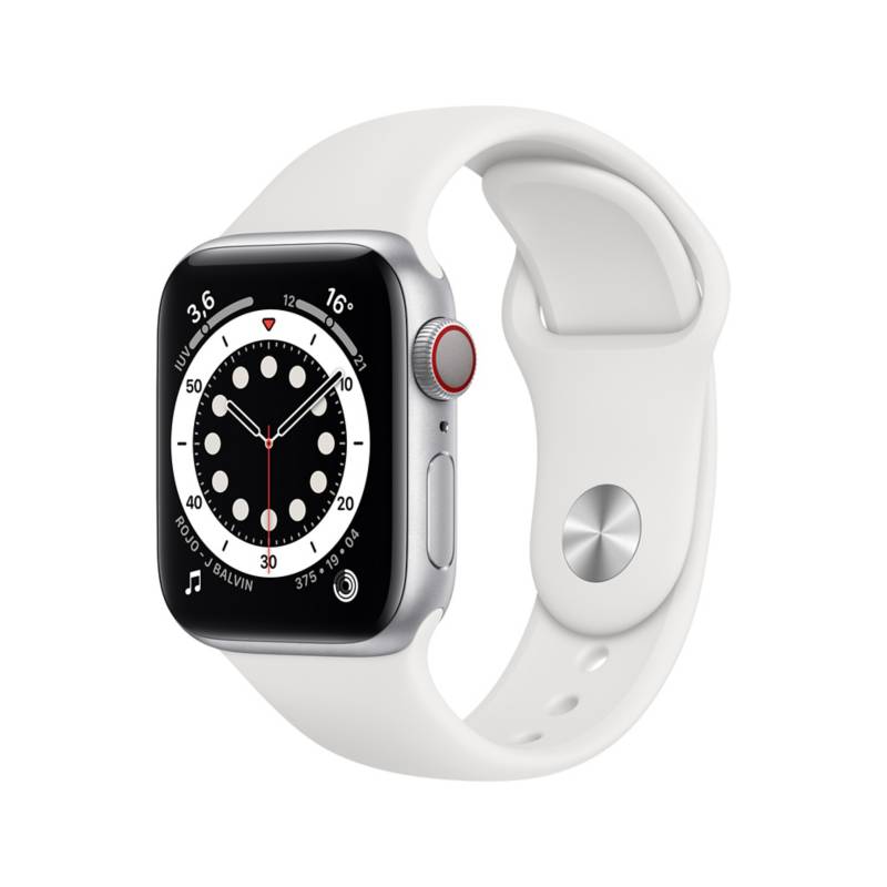 Apple - Apple Watch Series 6 (40mm, GPS+Cellular) - Caja Aluminio