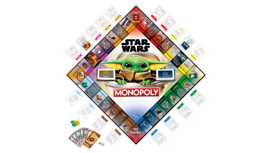 Monopoly: Star Wars versión El Niño - Juego de mesa para la familia y niños