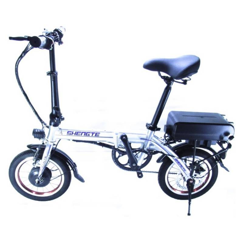 SHENGTE - Bicicleta Eléctrica Aro 14  E-Bike Foldable