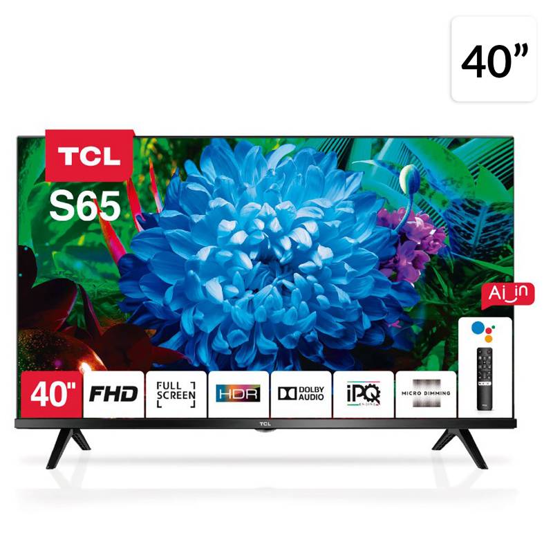 Tcl - Smart Tv 40 Tcl 40S65A Android Fhd