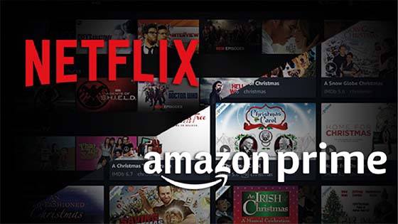 Netflix, Prime Video y youtube