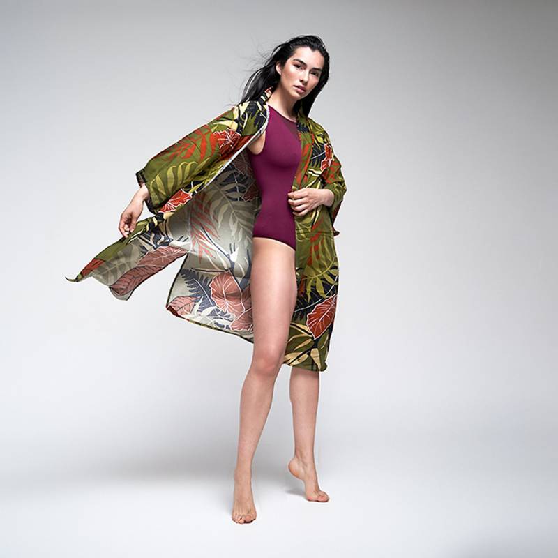 CAROLACASTILLO DESIGN - Kimono De Algodón Mujer