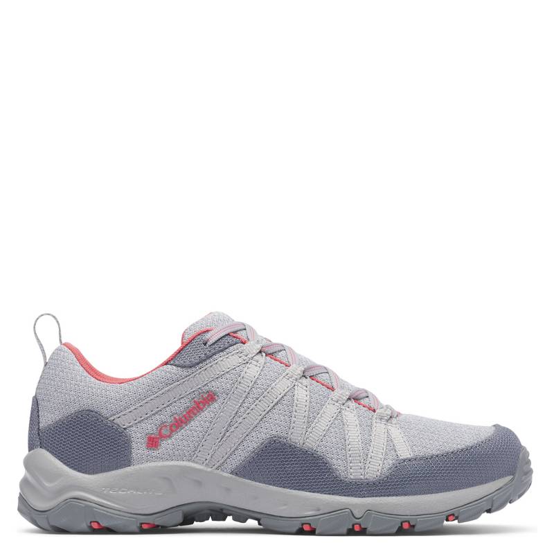 COLUMBIA Zapatilla Outdoor Mujer Firecamp Knit Ii Gris
