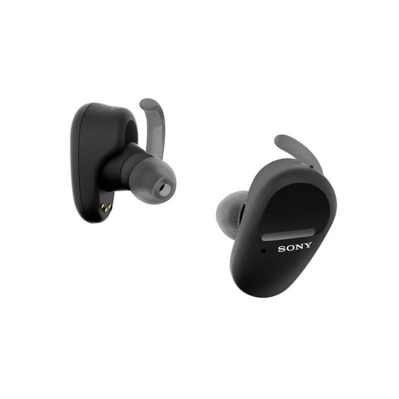 SONY - Audífonos deportivos Bluetooth Noise Cancelling WF-SP800N Negro