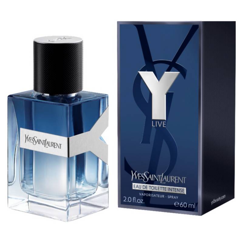 YVES SAINT LAURENT Live Men Edt Intense V 60 ml - Falabella.com