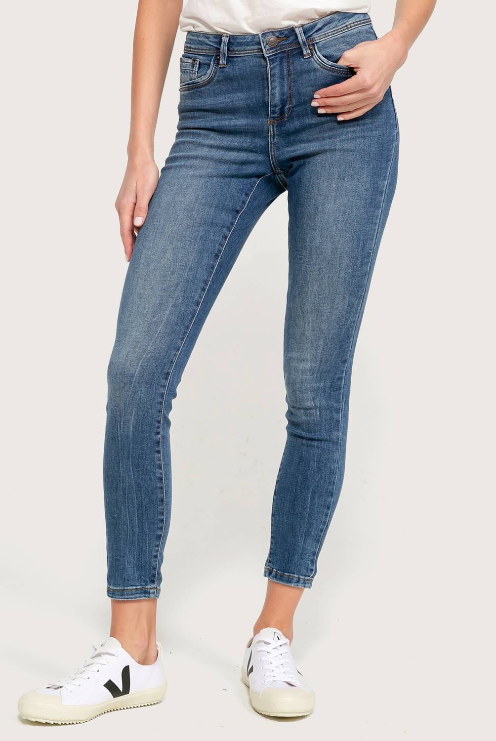 Vero Moda - Vero Moda Jeans Básico Mujer Skinny