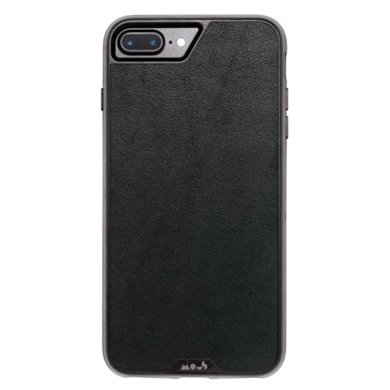 MOUS - Carcasa Cuero Negro Mous Iphone 8Plus/7Plus/6Plus