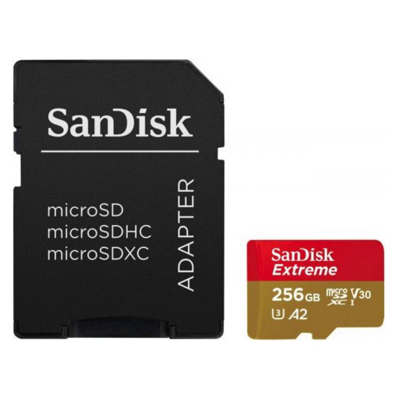SANDISK - Tarjeta de Memoria Sandisk Micro Sd 256gb Extreme