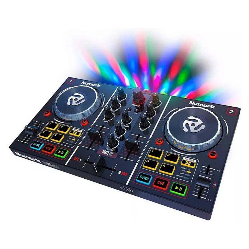 NUMARK - Mini Controlador de DJ Numark Party Mix