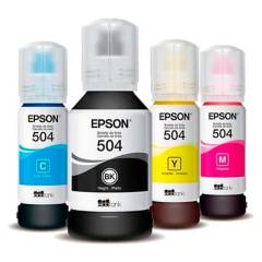 EPSON - Pack Tintas Epson T504 Negro  Colores Originales