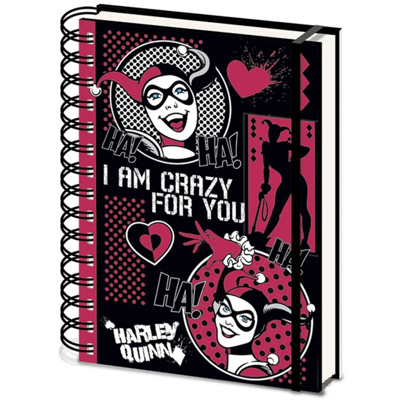 PYRAMID INTERNATIONAL - Libreta A5 Harley Quinn Im Crazy For You