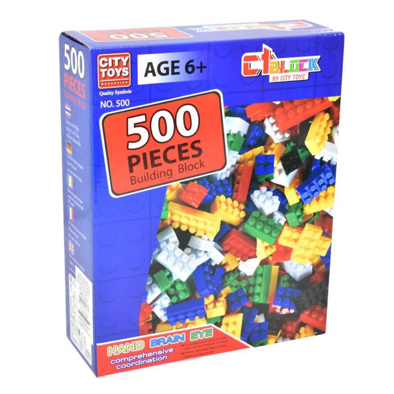 ARCOIRIS - Blocks Brick 500 Piezas