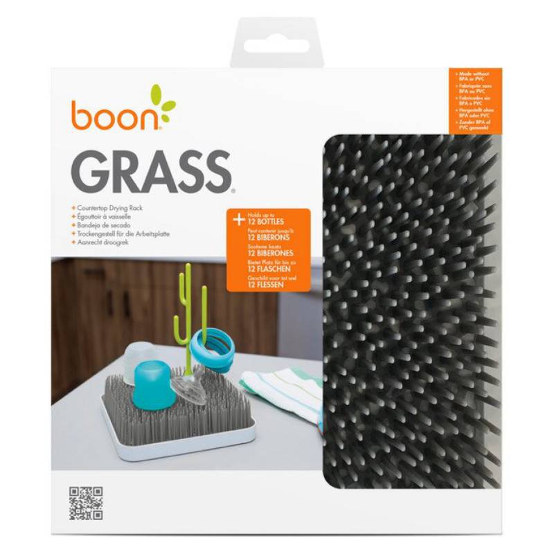Boon - Secador De Mamaderas Grass Gris Boon