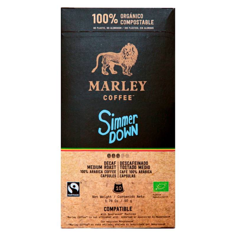 MARLEY COFFEE - Cápsula Simmer Down  Nespresso compatible