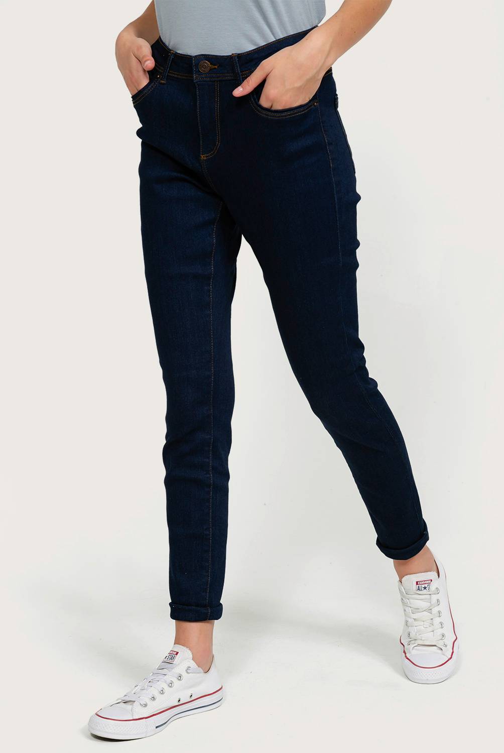 Vero Moda - Jeans Largo Mujer Skinny