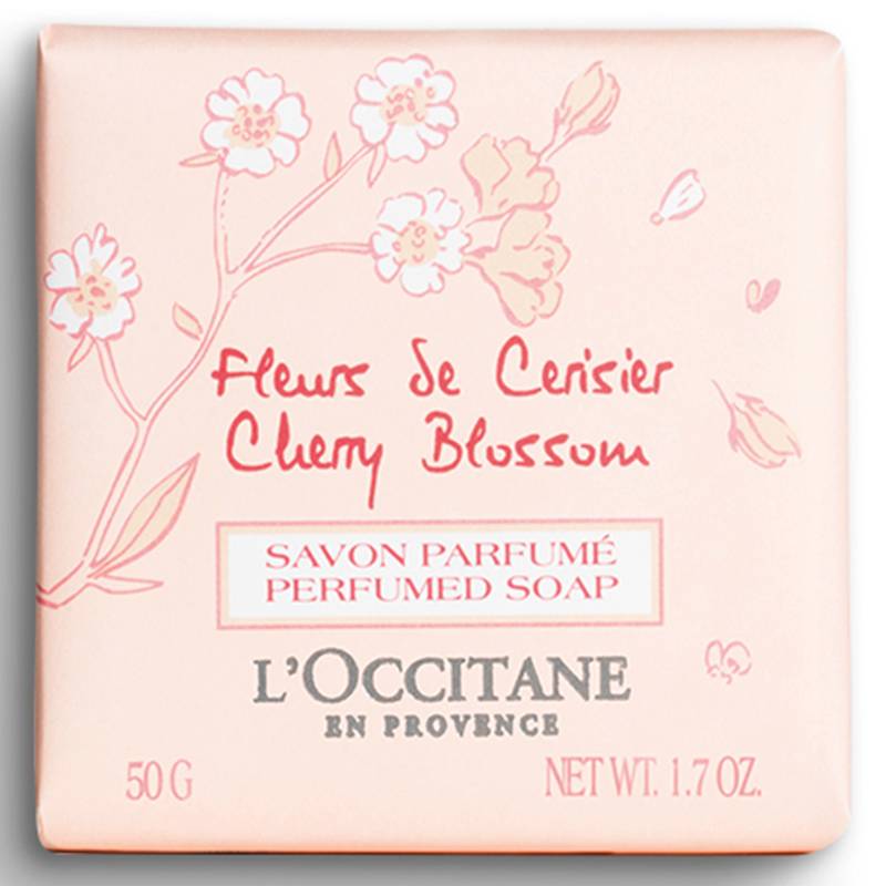 LOCCITANE - Jabón Sólido Flor De Cerezo 50 Gr