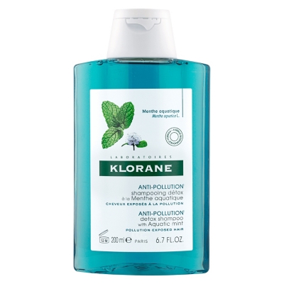 Shampoo detox Menta Acuatica 200ml Klorane